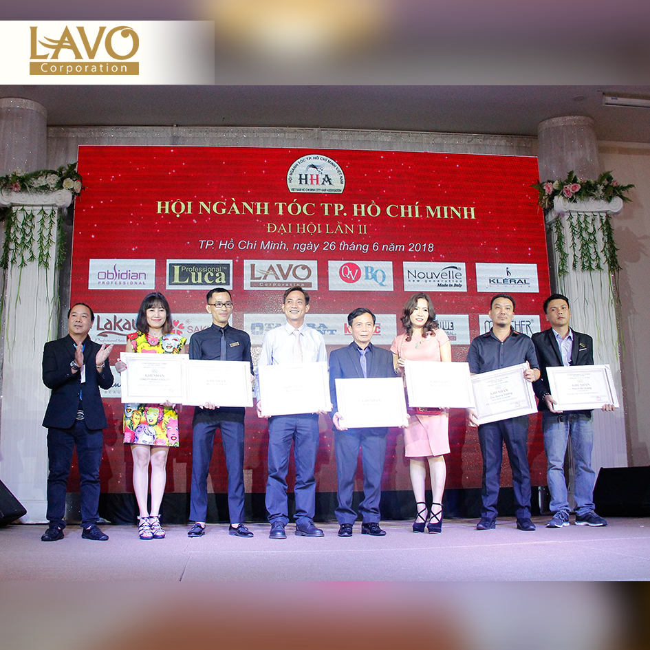 LAVO HÂN HẠNH TÀI TRỢ CHÍNH LỄ RA MẮT HỘI NGÀNH TÓC & THẨM MỸ TP.HCM
