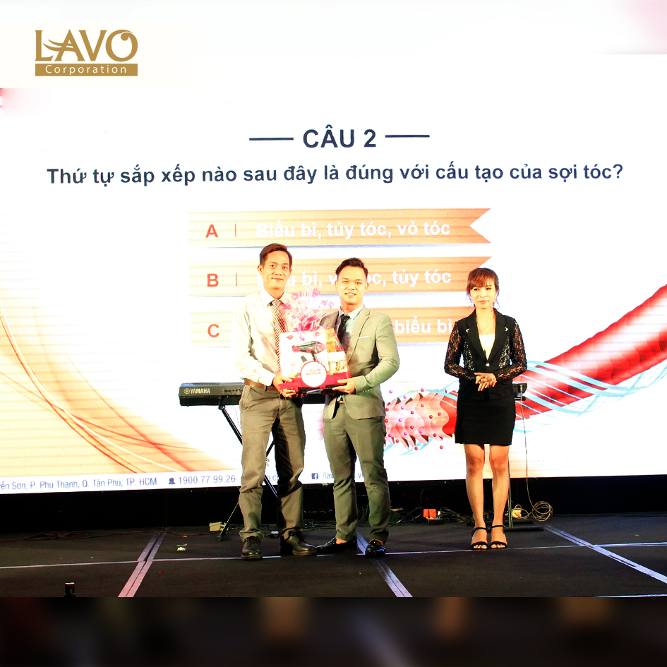 Bên cạnh đó, LAVO còn tài trợ những phần quà đặc biệt dành cho các học viên trong phần hoạt náo mini game của chương trình.
