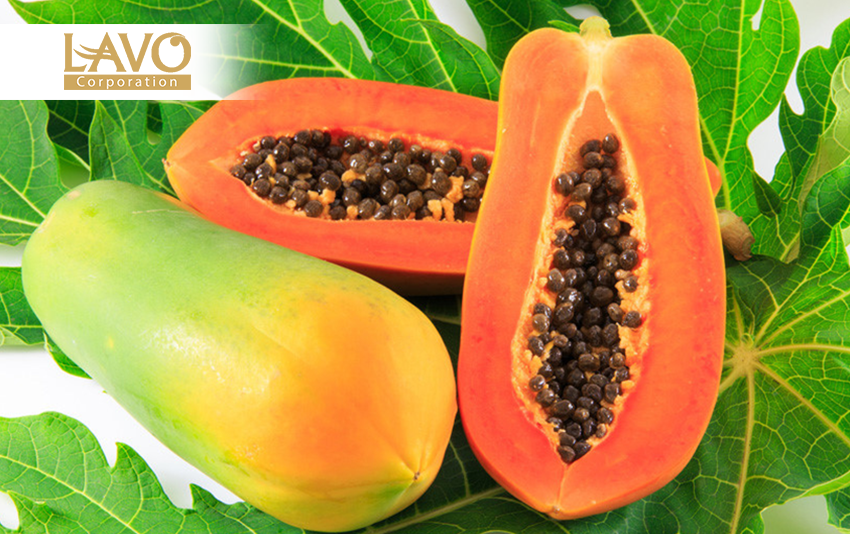 Đu đủ và sữa chua