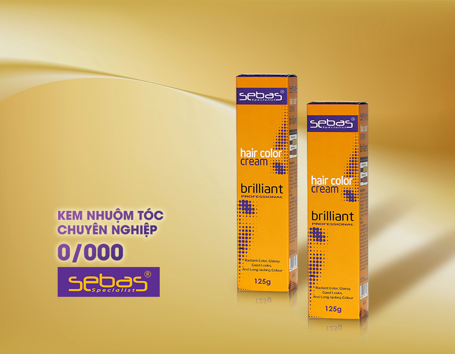 KEM NHUỘM TÓC CHUYÊN NGHIỆP SEBAS