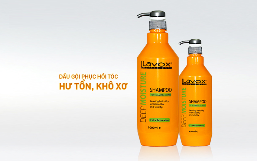 DẦU GỘI PHỤC HỒI TÓC HƯ TỔN, KHÔ XƠ LAVOX