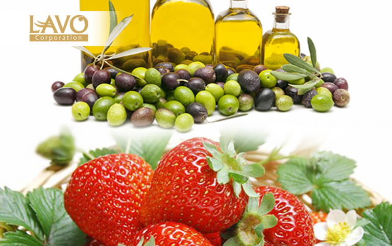 LAVO | Mặt nạ bằng dâu tây + dầu ô liu.