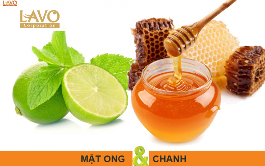 LAVO | Mặt nạ bằng nước cốt chanh + mật ong.