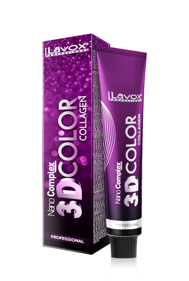 Kem Nhuộm 3D Collagen Lavox