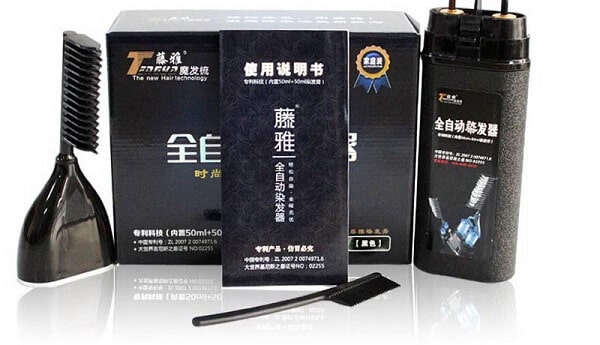 Nhuộm tóc đơn giản và thông minh cùng lược Tengya