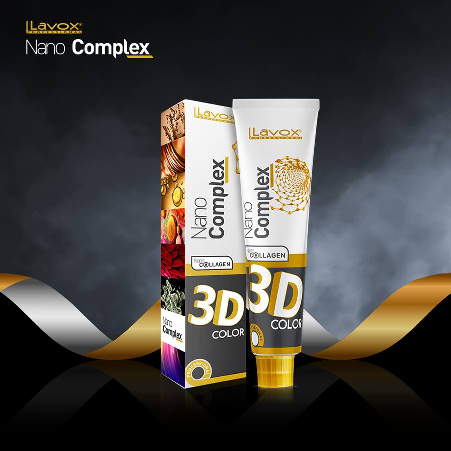 Nhuộm 3D Collagen siêu dưỡng Lavox Nano Complex mang đến mái tóc chuẩn màu và không hư tổn