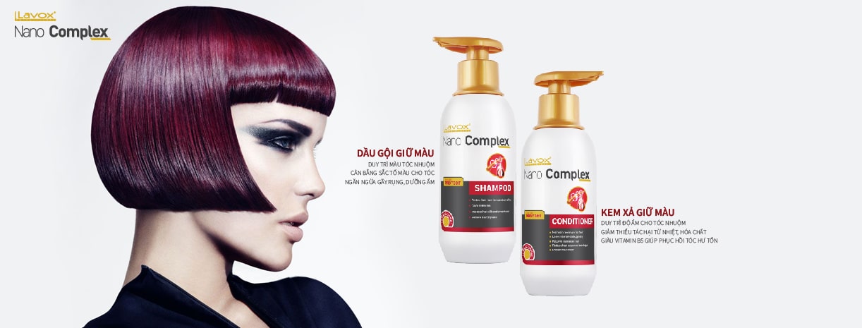 Lavox Nano Complex - Giữ màu bền lâu không cần nhuộm lại