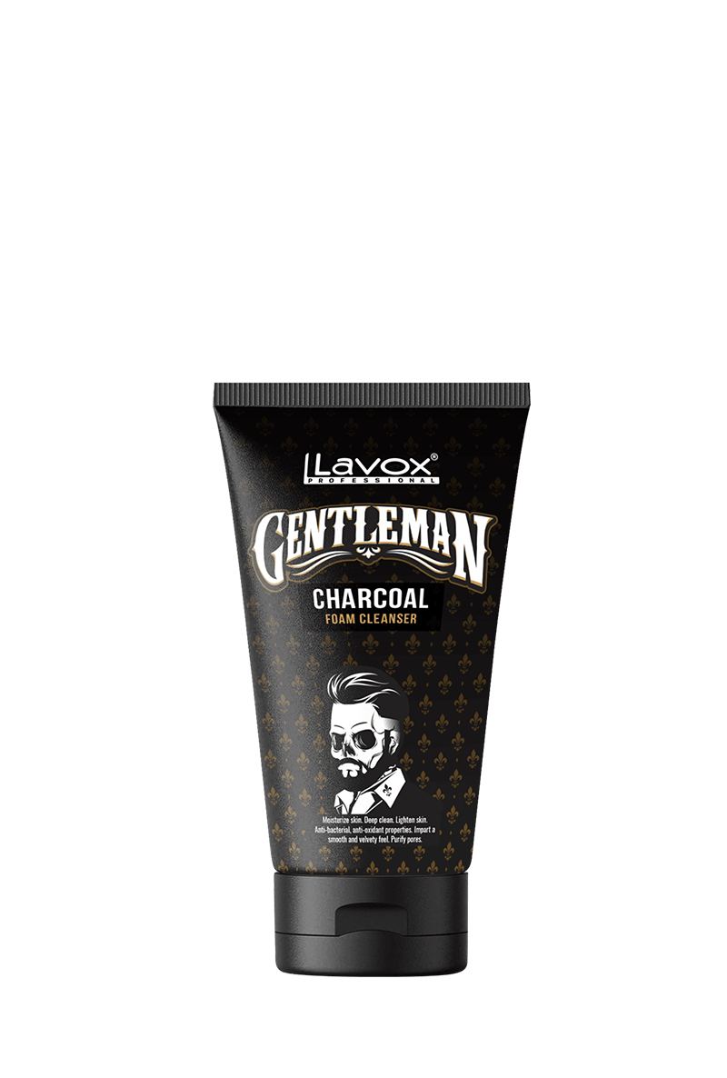 Sữa rửa mặt than hoạt tính Lavox Gentleman kiểm soát bã nhờn nhanh chóng