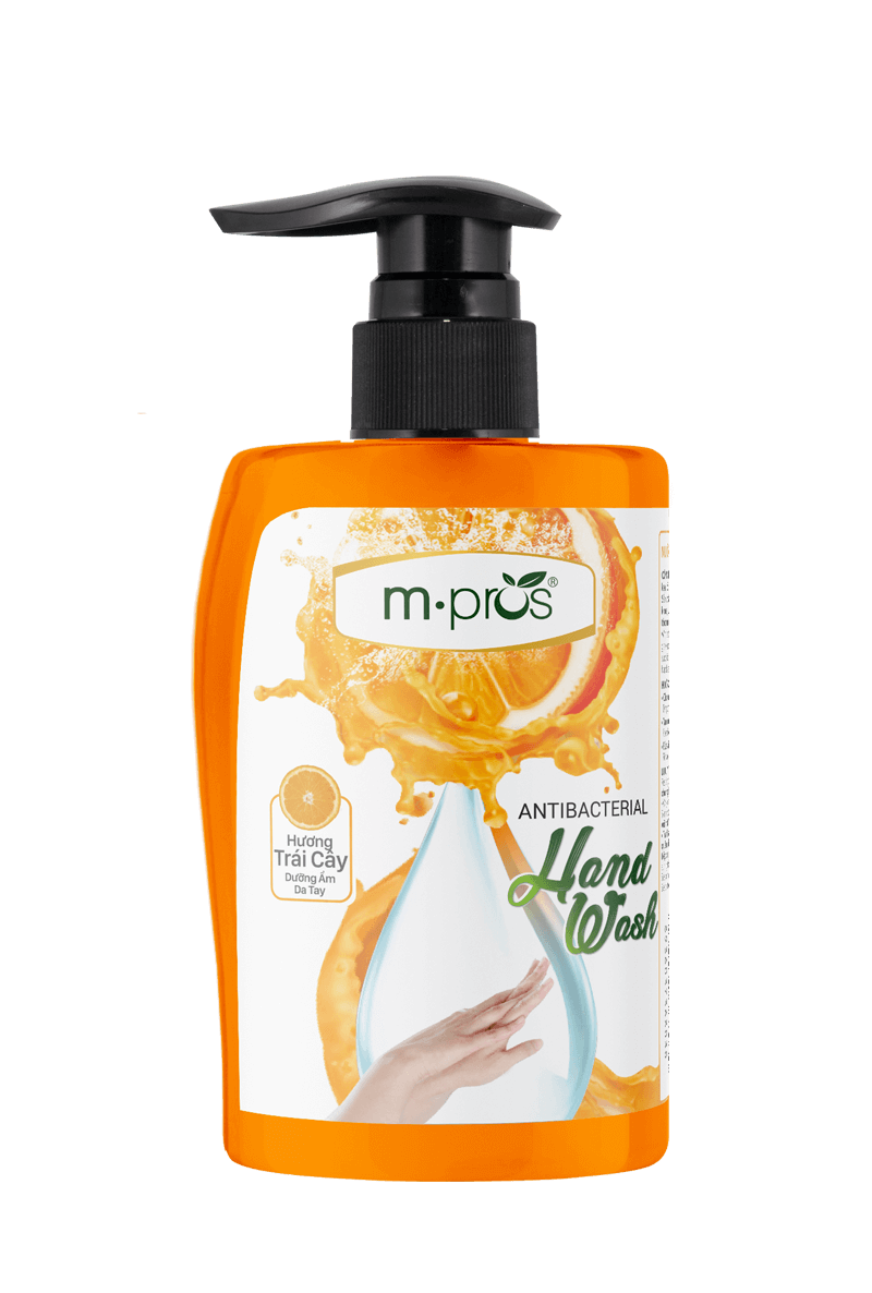 Nước rửa tay diệt khuẩn M.Pros Trái cây đạt chuẩn