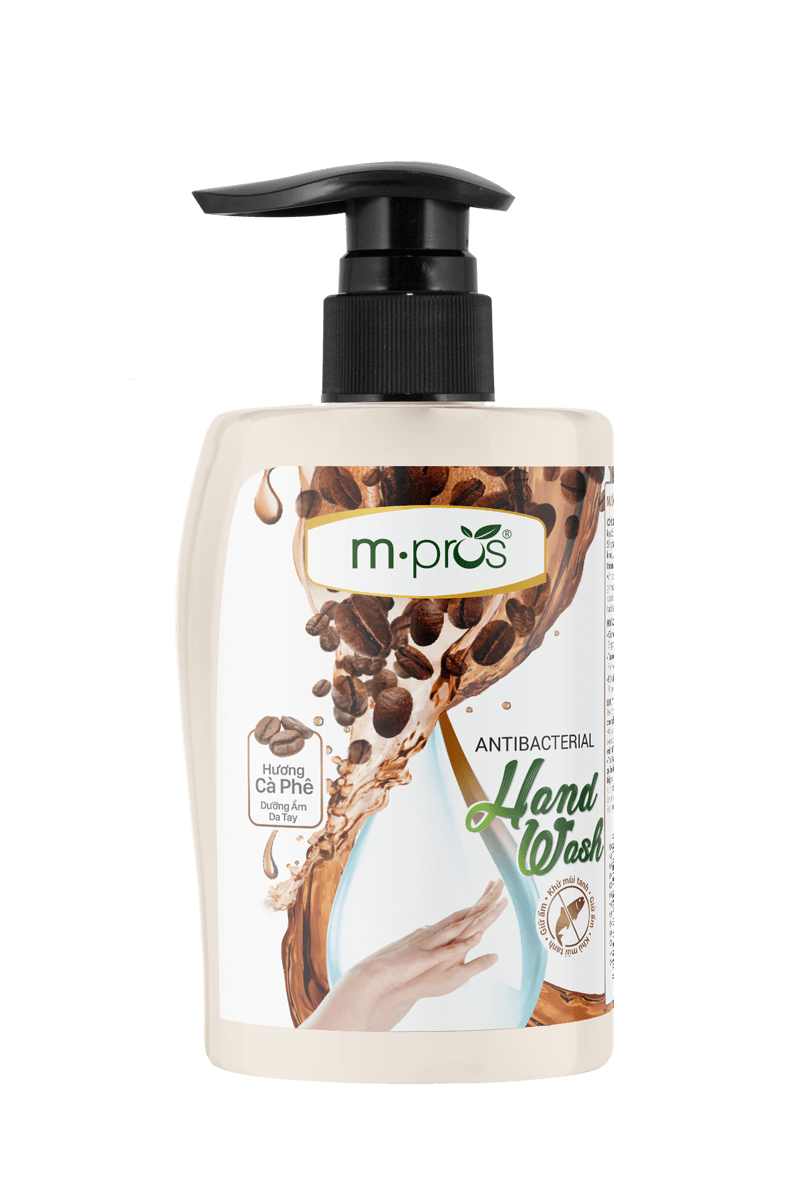 Nước rửa kháng khuẩn hương cà phê M.Pros