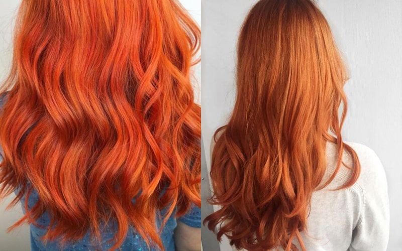 Top 10 nhuộm tóc màu cam cực cháy cho mùa hè này