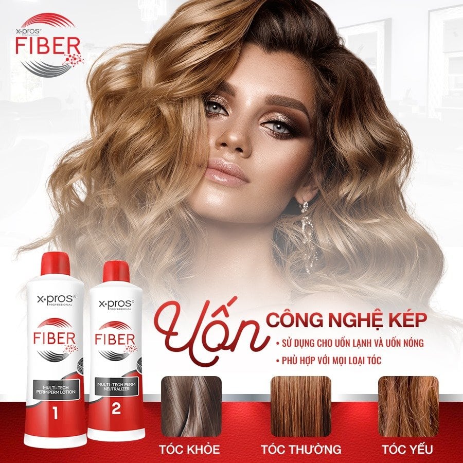 X.Pros Fiber thuốc uốn tóc dành cho mọi loại tóc