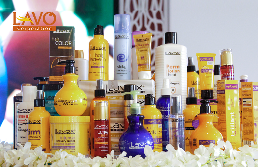 Lavox sản xuất đa dạng các sản phẩm chăm sóc tóc trong đó có thuốc nhuộm