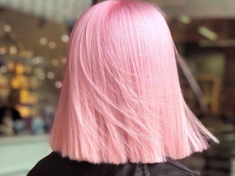 15 kiểu tóc màu hồng khói đang hot trend cực đẹp 2023 » Tự Tin Phái Đẹp -  Kiến thức dành cho phụ nữ hiện đại