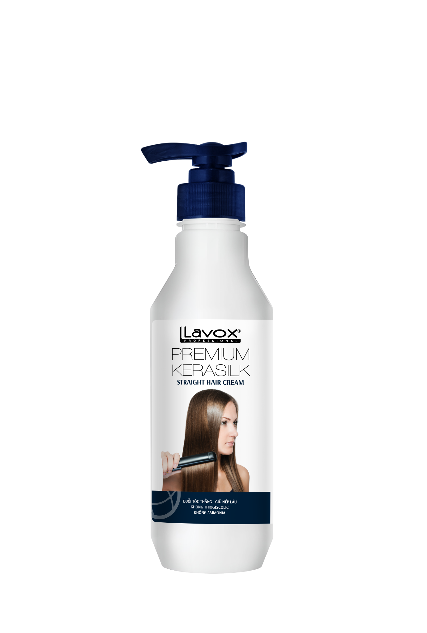 Kem Duỗi Kerasilk Cao Cấp Lavox 450ml