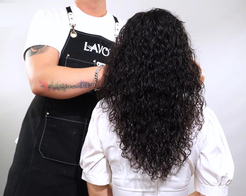 Các Bước Uốn Tóc Chuyên Nghiệp Với Uốn Lạnh Lavox Nano Complex PlusK+