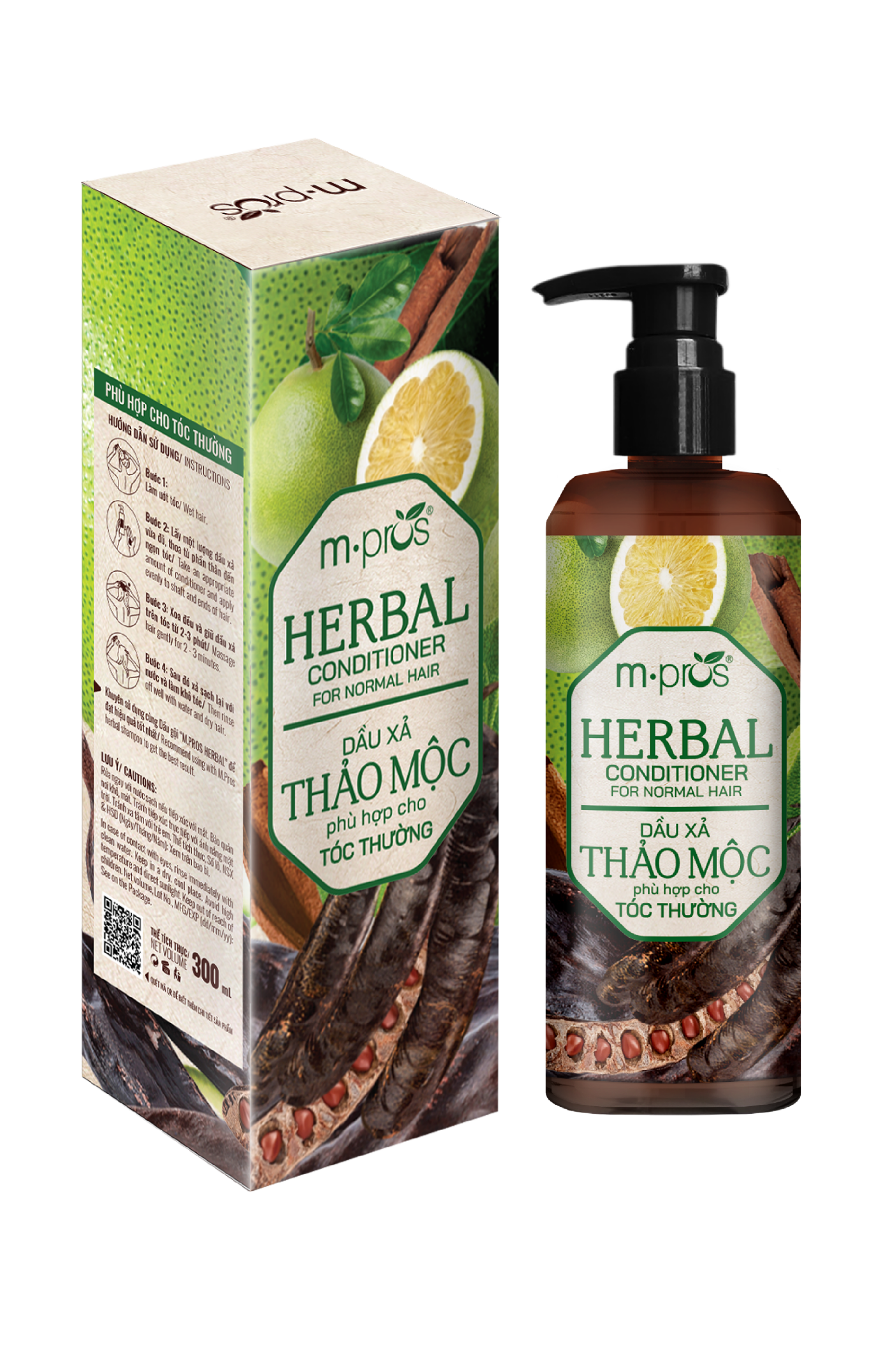 Dầu Xả Thảo Mộc Phù Hợp Cho Tóc Thường