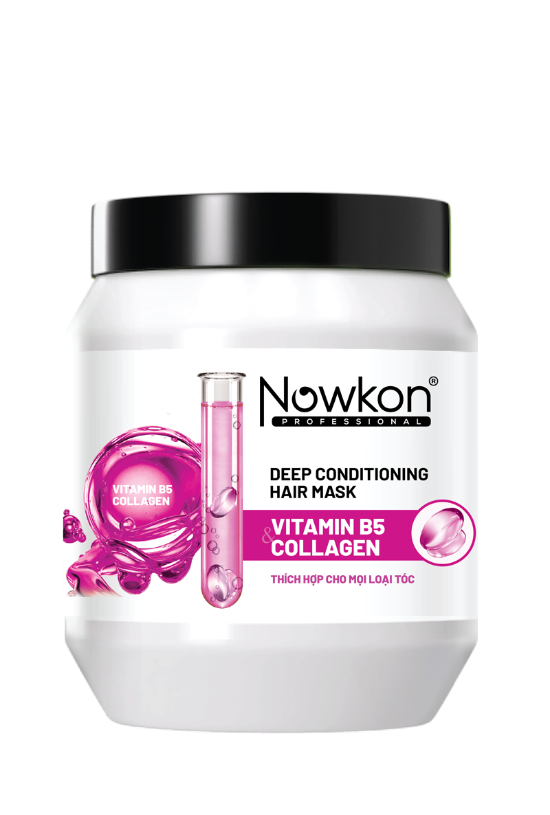 Hấp Dầu Dưỡng Tóc – Vitamin B5 & Collagen 1 Lít