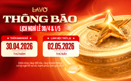 Thông Báo Lịch Nghỉ Lễ 30/04 & 01/05