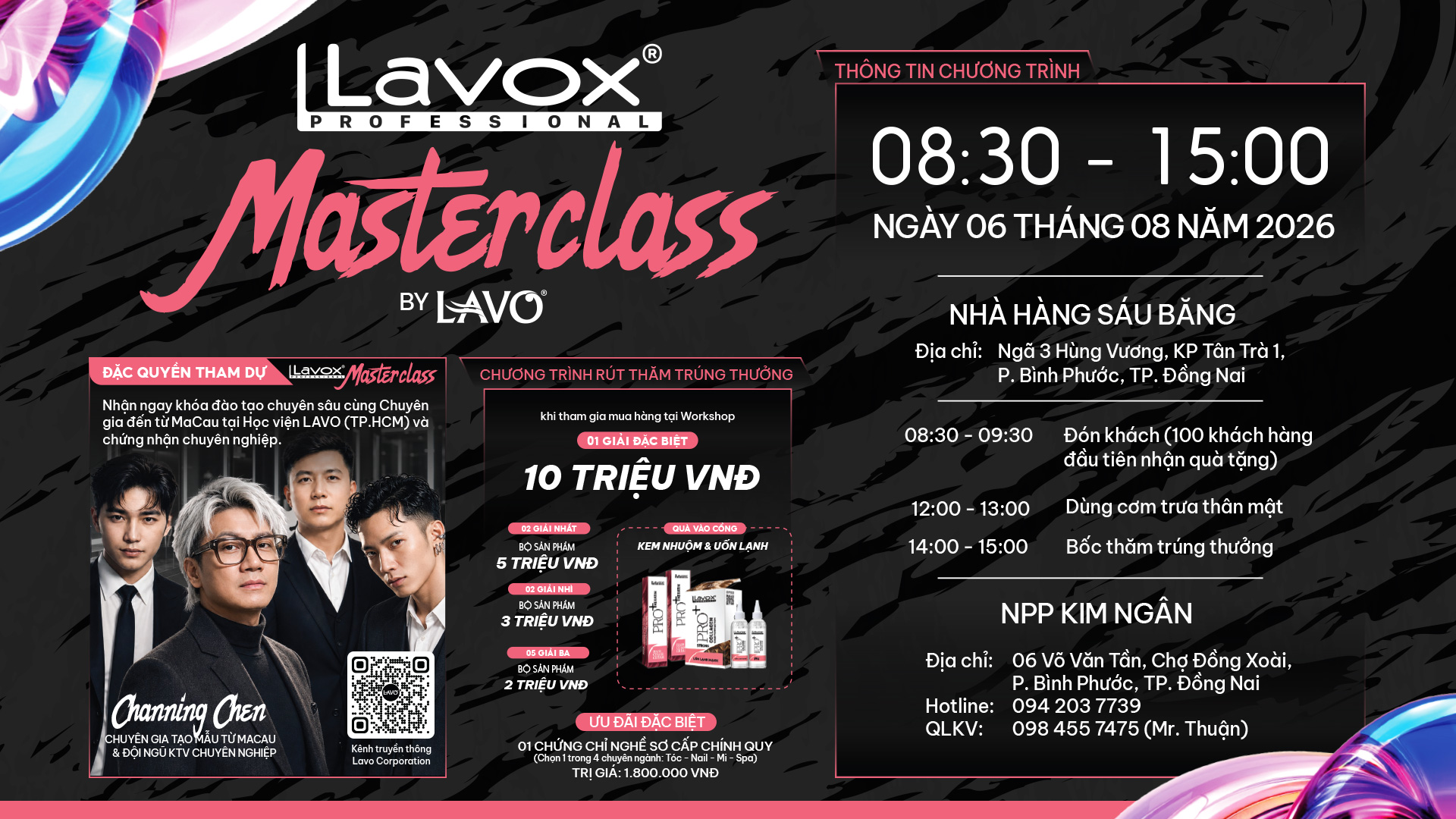 BÌNH PHƯỚC – ĐỒNG NAI, SẴN SÀNG ĐÓN LAVOX MASTERCLASS 2026